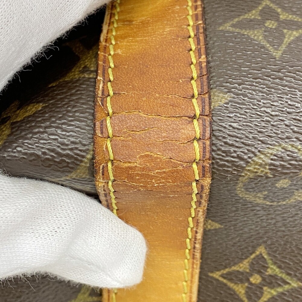 LOUIS VUITTON Brown Monogram Keepall 55 Boston Bag - Picture 7 of 11